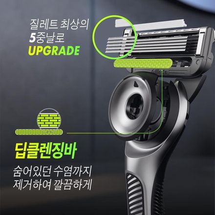 질레트 랩스 여행용 케이스 세트(핸…
