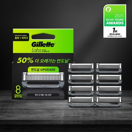 질레트 랩스 딥클렌 징바 면도날 16…