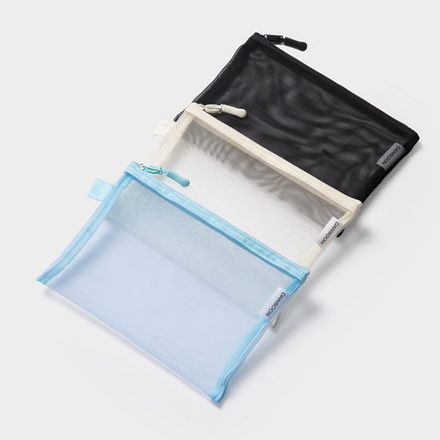 단순생활 메쉬 파우치 A5 다용도 이…